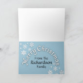 Frohe Weihnachten rote Shiba Inu kundengerechte (Innenseite)