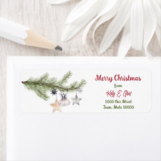 Frohe Weihnachten Rote Typografie Niedlich Lässig (Insitu)