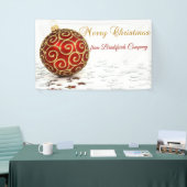 Frohe Weihnachten, Roter Ball, Sterne Banner (Messeveranstaltung)
