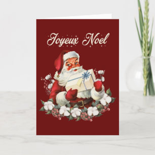 Frohe Weihnachten Rotes Weihnachten Vintage Santa