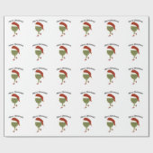 Frohe Weihnachten! Running Artichoke Geschenkpapier (Flach)