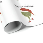 Frohe Weihnachten! Running Artichoke Geschenkpapier (Rolleneckpunkt)