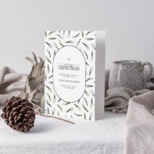 Frohe Weihnachten Rustikales Pine Needle Greenerit