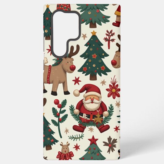 Frohe Weihnachten Samsung Galaxy Hülle (Rückseite)