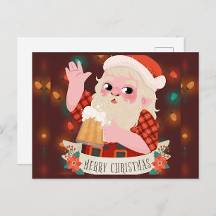 Frohe Weihnachten Santa Claus 