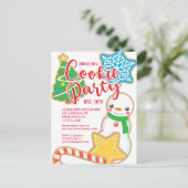 Frohe Weihnachten | Santa Claus Cookie Exchange (Stehend Vorderseite)