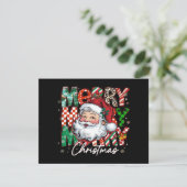 Frohe Weihnachten Santa Claus Essential (Stehend Vorderseite)