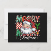 Frohe Weihnachten Santa Claus Essential (Rückseite)