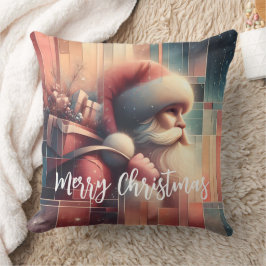 Frohe Weihnachten Santa Claus Kissen