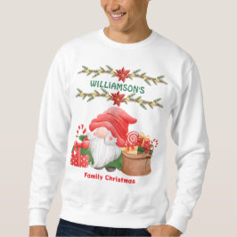 Frohe Weihnachten | Santa Claus Say Personalisiert Sweatshirt