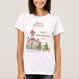 Frohe Weihnachten | Santa Claus Say Personalisiert T-Shirt