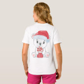 Frohe Weihnachten | Santa Claus Say Personalisiert T-Shirt (Schwarz voll)