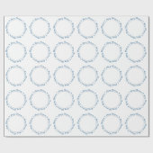 Frohe Weihnachten Santa Dog Golden Retriever Geschenkpapier (Flach)