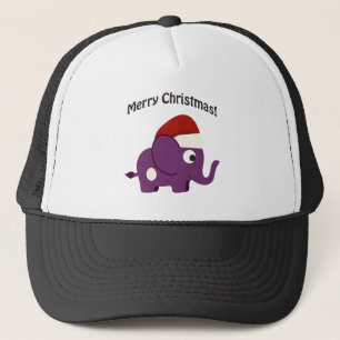 Frohe Weihnachten! Santa Elephant Truckerkappe