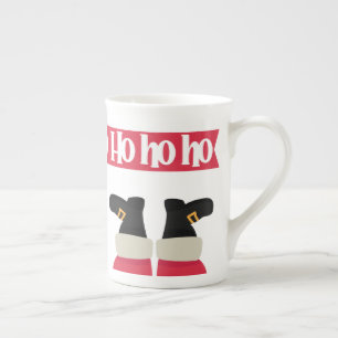 Frohe Weihnachten Santa Ho Ho Ho Porzellantasse