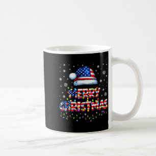 Frohe Weihnachten Santa Hut Pjs Schlafanzug Us Fla Kaffeetasse