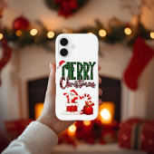 Frohe Weihnachten Santa iPhone 16 Hülle