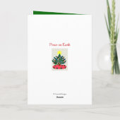 Frohe Weihnachten - Santa North Pole (Rückseite)