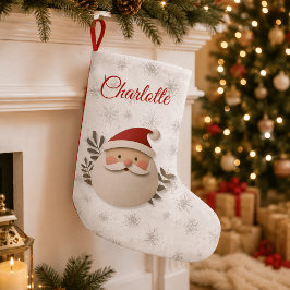 Frohe Weihnachten Santa – Personalisiertes Weihnac Kleiner Weihnachtsstrumpf