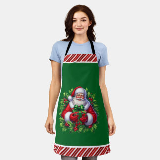 Frohe Weihnachten Santa Schürze