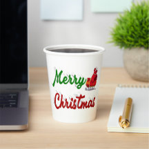 Frohe Weihnachten Santa Sleigh Rot-Grün-Skript