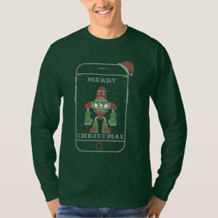 Frohe Weihnachten Santa Spiel T-Shirt