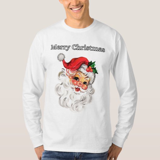Frohe Weihnachten, Santa T-Shirt (Vorderseite)