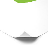 Frohe Weihnachten! Santa Turtle Poster (Ecke)