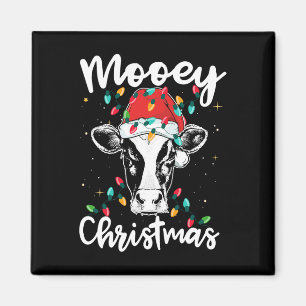 Frohe Weihnachten Santa Weihnachtsbeleuchtung Kuhl Magnet