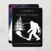 Frohe Weihnachten Sasquatch (Vorne/Hinten)