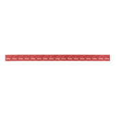 Frohe Weihnachten Satinband (Vorderseite)