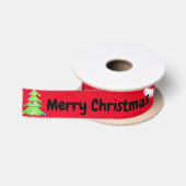 Frohe Weihnachten Satinband (Spule)