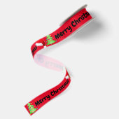 Frohe Weihnachten Satinband (Rückseite)