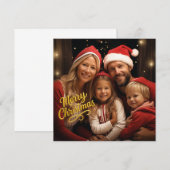 Frohe Weihnachten Save The Date (Vorne/Hinten)