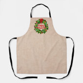 Frohe Weihnachten SchæWeihnachten Schürze (Vorderseite)