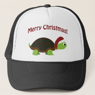 Frohe Weihnachten! Schildkröte Truckerkappe