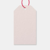 Frohe Weihnachten - Schlafen Kitten in Weihnachtsm Geschenkanhänger (Rückseite)