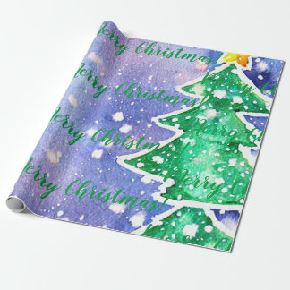 Frohe Weihnachten! Schleifpapier Geschenkpapier
