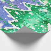 Frohe Weihnachten! Schleifpapier Geschenkpapier (Ecke)