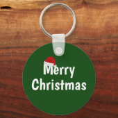 Frohe Weihnachten Schlüsselanhänger (Vorderseite)