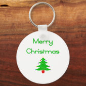 Frohe Weihnachten Schlüsselanhänger (Vorderseite)