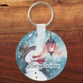 Frohe Weihnachten Schlüsselanhänger (Vorderseite)