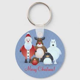 Frohe Weihnachten Schlüsselanhänger