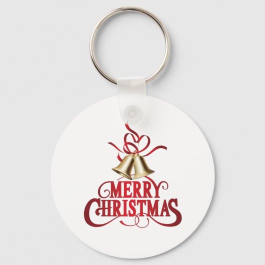 Frohe Weihnachten Schlüsselanhänger (Vorderseite)