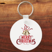 Frohe Weihnachten Schlüsselanhänger (Vorderseite)
