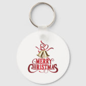 Frohe Weihnachten Schlüsselanhänger (Rückseite)