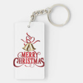 Frohe Weihnachten Schlüsselanhänger (Rückseite)