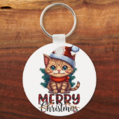 Frohe Weihnachten Schlüsselanhänger (Rückseite)