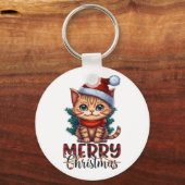 Frohe Weihnachten Schlüsselanhänger (Vorderseite)