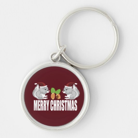 Frohe Weihnachten Schlüsselanhänger (Vorne)
